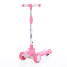 Трехколесный самокат iTrike JR3-195-P розовый Maxi-big